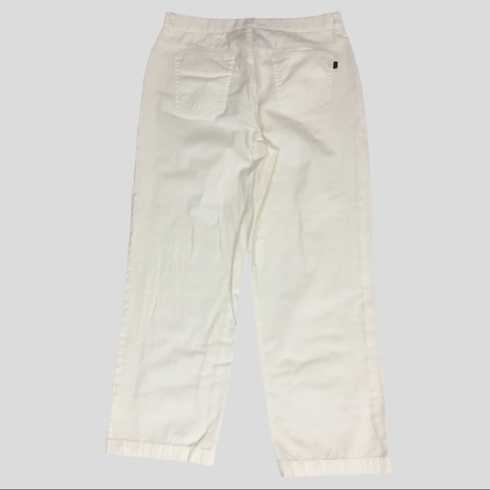 Lauren Ralph Lauren Crop White Jeans - Picture 4 of 11